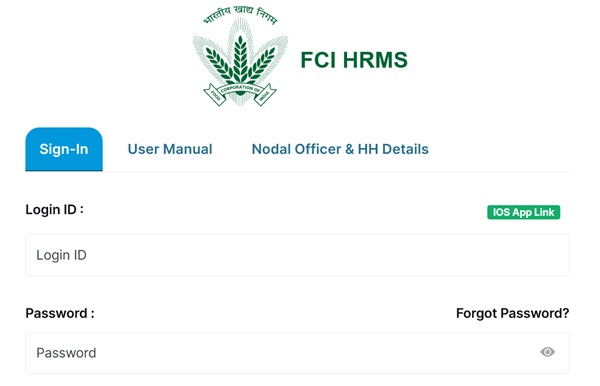 What is FCI HRMS Login Process? Uses, Benefits & Services
