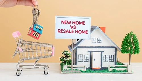 Resale vs New Homes for Sale