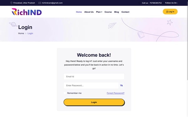 RichInd Login