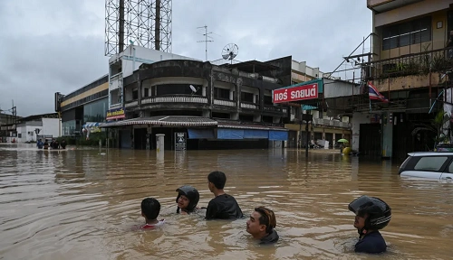Flood In Thailand